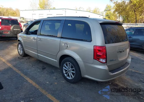 2014 Dodge Grand Caravan Sxt from USA, damaged, VIN 2C4RDGCG2ER352474